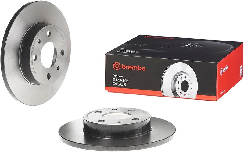 Brembo 08.5085.11 UV Coated Solid Front/Rear Brake Rotor for ABARTH/ALFA ROMEO/FIAT/FORD/LANCIA/YUGO - Image 1