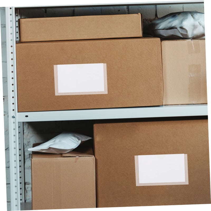 Transparent Adhesive Index Card Pockets Reusable PVC Holders For Organizing Cards Labels Photos - Image 3