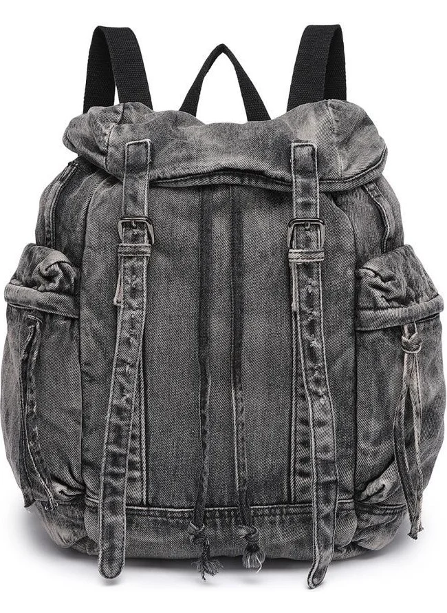 Barcelona Denim Jeans Fabric Women's Backpack 3217