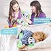 DRAWMYTOY Coloring Plush Toy with 12 Washable Markers for Little Girls Doodle Dolls Arts and Crafts Soft DIY Washable Doodle Stuffed Animal Toy for Kids Ages 46 Birthday Green Puppy - Image 4