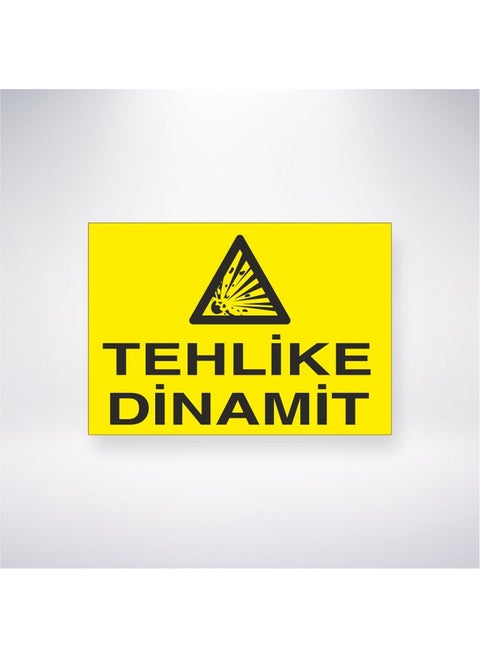 Reysa Design Danger Dynamite 21X30 cm Adhesive Sheet