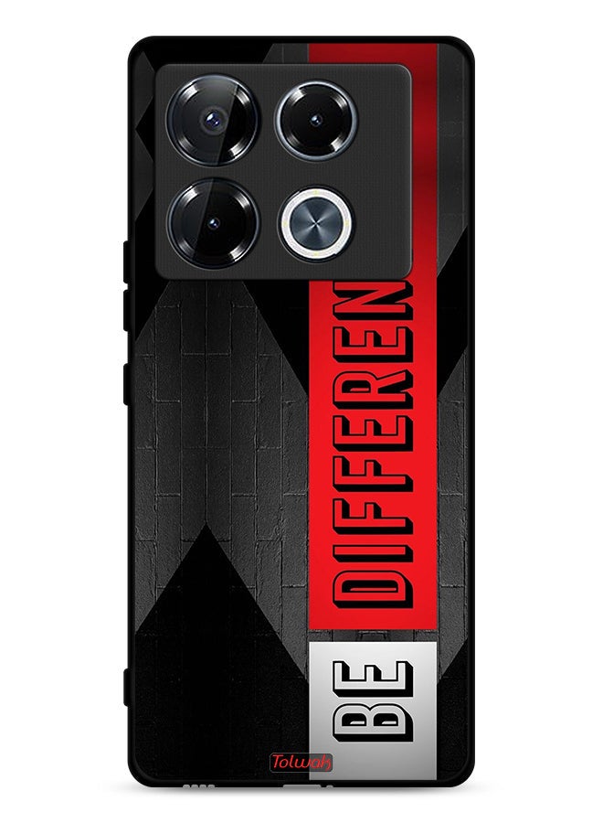 Tolwak Infinix Note 40 Pro 5G Protective Case Cover Be Different - Image 1