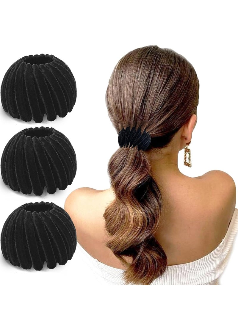 Goolsky 3Pcs Bird Nest Magic Hair Clips, Birds Nest Hair Clips for Women, Birds Nest Hair Clip, Hair Accessories for Women Hair Bun Maker Ponytail Holders for Thick Thin Hair  - Image 1