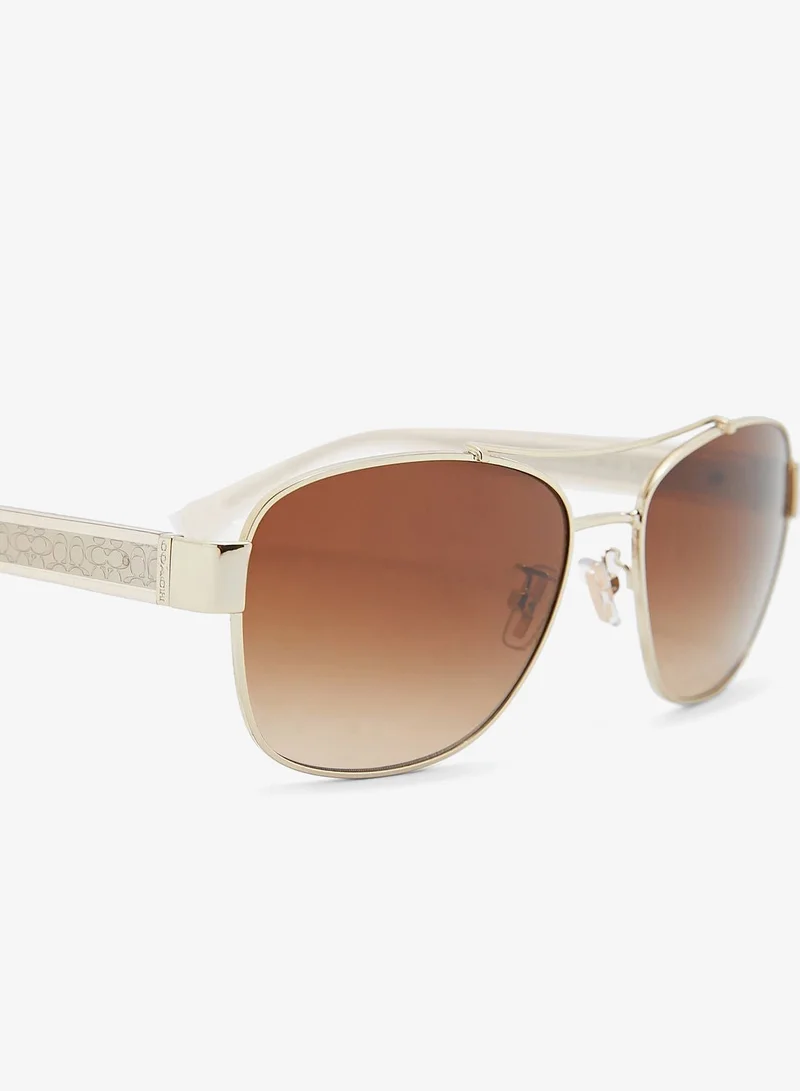 Coach  0Hc7064 Oversized Sunglasses for Women | Best Price UAE