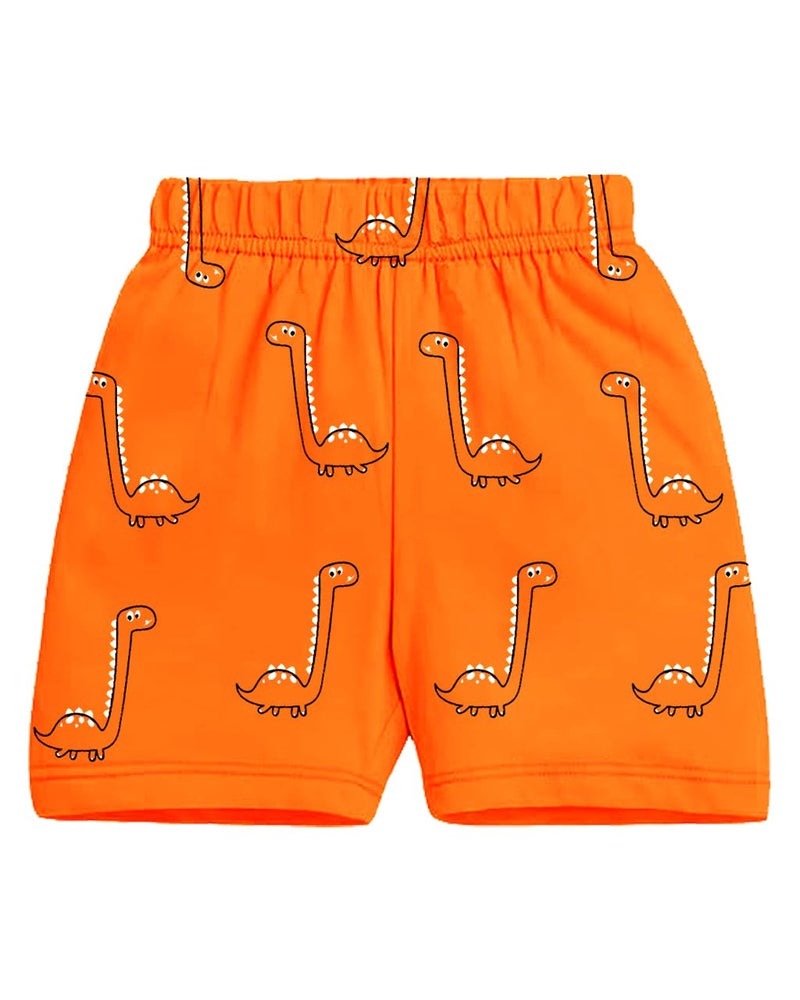 Kuchipoo Boys Regular Fit Cotton Shorts (KUC-SHT-154, Multicolor, 6-7 Years) - Pack of 5 - Image 5