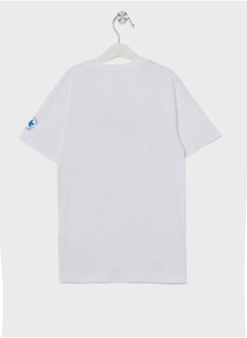 كونفرس Youth Utility Chest Logo T-Shirt