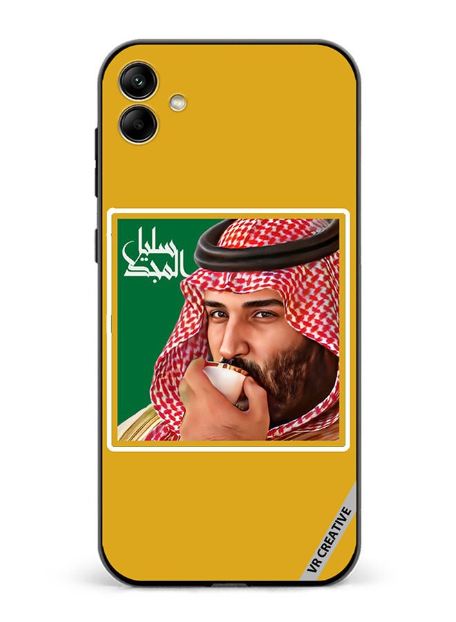 VR CREATIVE Protective Case Cover For Samsung Galaxy A04 Mohammed Bin Salman Al Saud Design Multicolour - Image 1