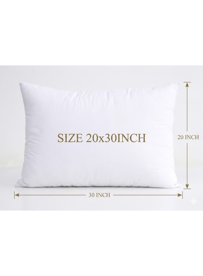 Cannon Queen Hollow Siliconised Polyester Fiber Bed Pillow, Pack of 2 - Image 4