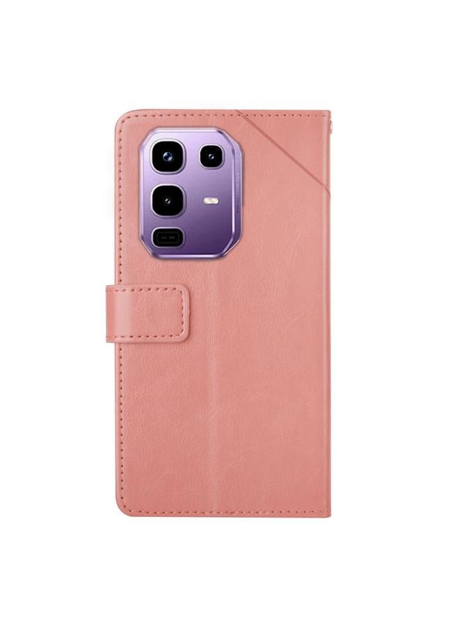 Zaboon Case For Infinix Note 50 Pro 4G / Note 50 4G Y-shaped Pattern Flip Leather Phone Case - Image 3