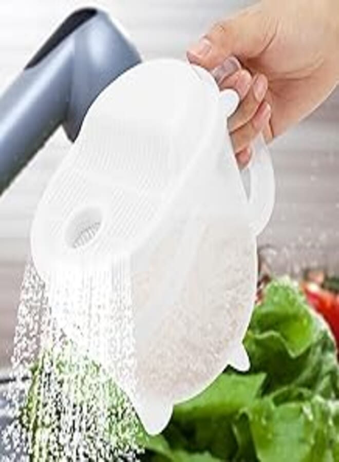 Stand out in modern kitchen gadgets with strainer and versatile rice washing bowl, get it now from Bigwei Bell