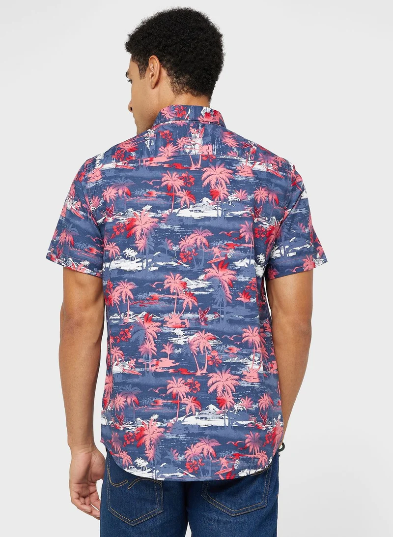 Seventy Five Floral Print Shirt