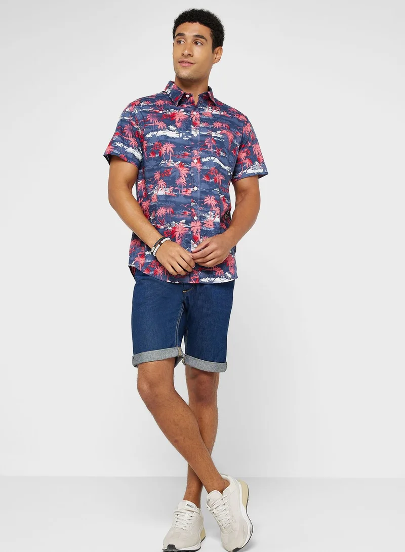 Seventy Five Floral Print Shirt
