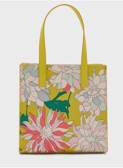 Flowcon Floral Printed Small Icon Tote Bag