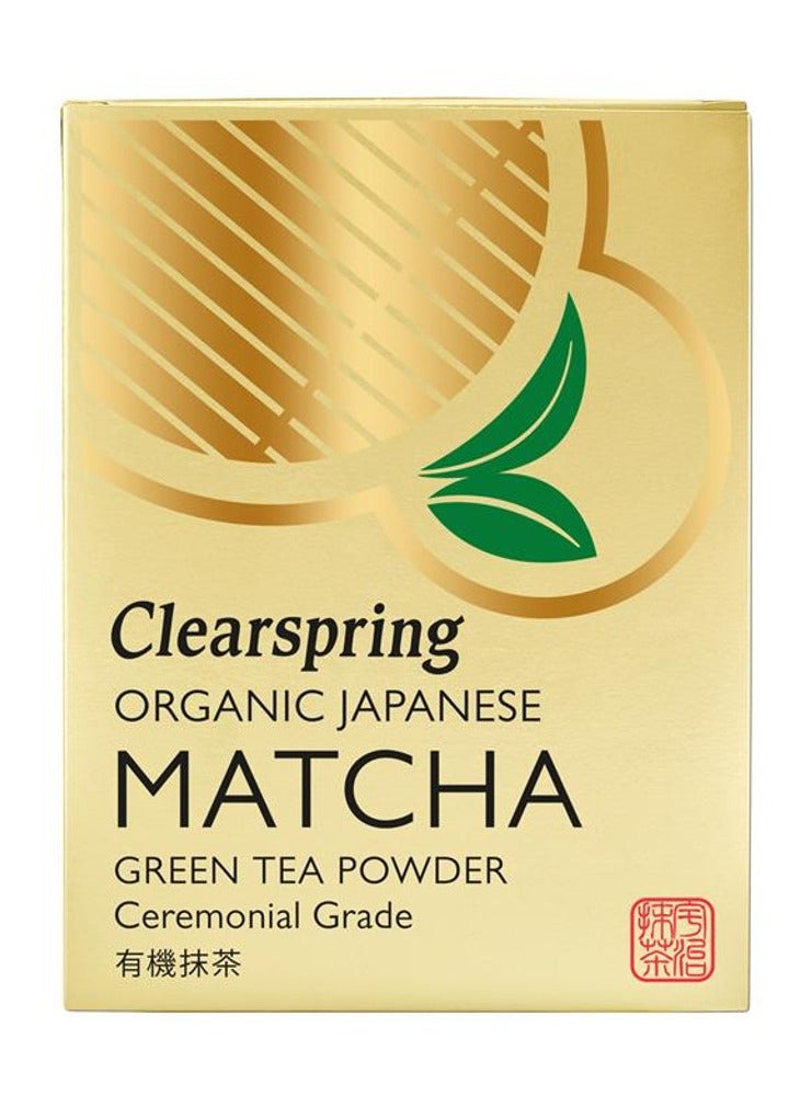 Clearspring Organic Japanese Matcha Green Tea Powder Ceremonial Grade 30 G - Image 1