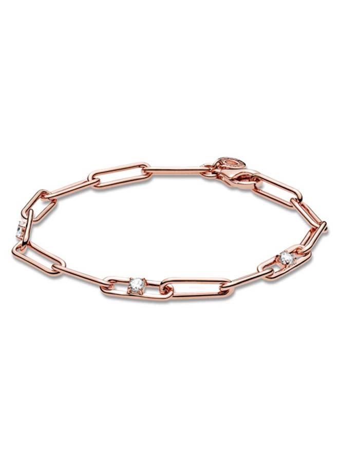 باندورا سوار متصل ومرصع بزركونيا مكعبة شفافة