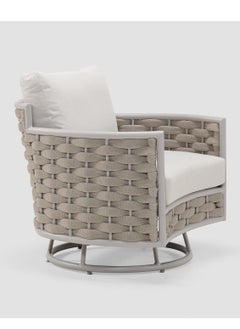 AL HUZAIFA FURNITURE Loop Outdoor Swivel Chair  - Image 2