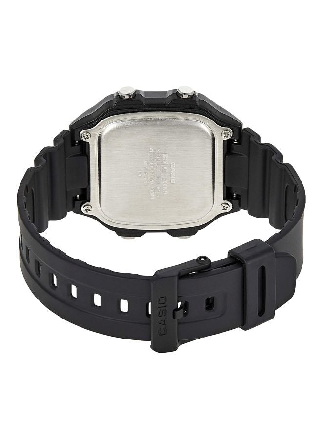 CASIO Men Sport Digital Quartz Watch AE1200WH-1B - 45 mm - Black - Image 2