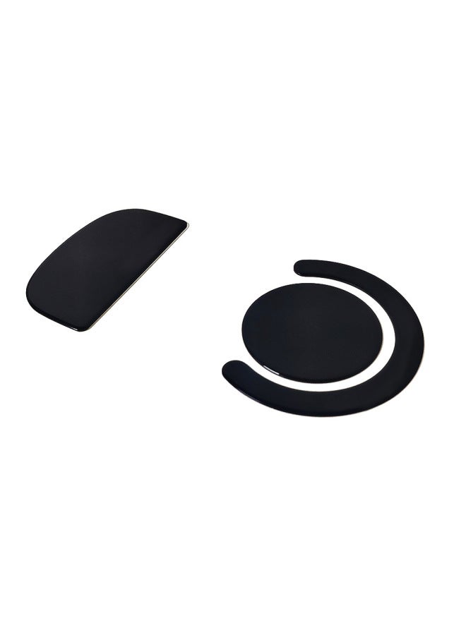 Supply E-sports Mouse Glass Foot Pad GPWX Second Generation Smooth Tempered Glass Foot Paste Processing Silk Screen Logo-Color:Second Generation Printing Set White/square White  - Image 5