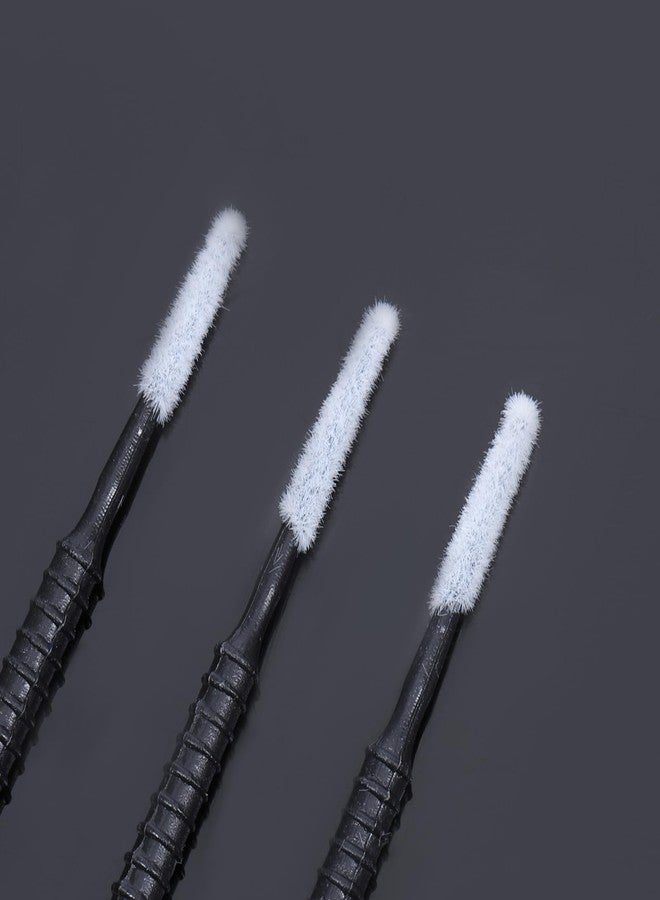 Exircy 200 Pcs Disposable Micro Brushes Micro Applicator Brush Disposable Lash Mascara Applicators for Eye Lashes Brows Eyelash Extension (Black) - Image 4