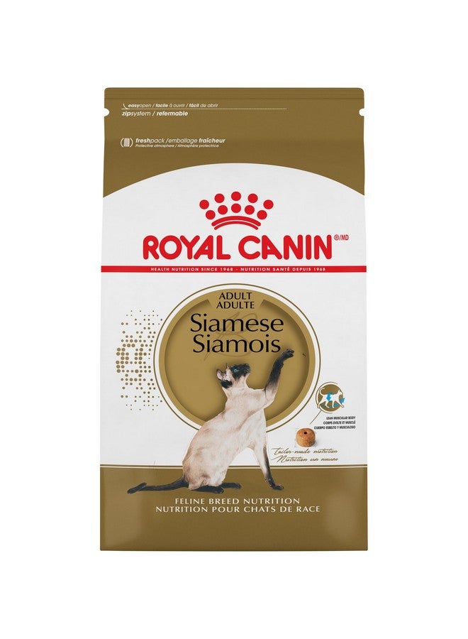 رويال كانين طعام جاف للقطط البالغة من سلالة سيامي من رويال كانين، كيس 6 أرطال - Image 1