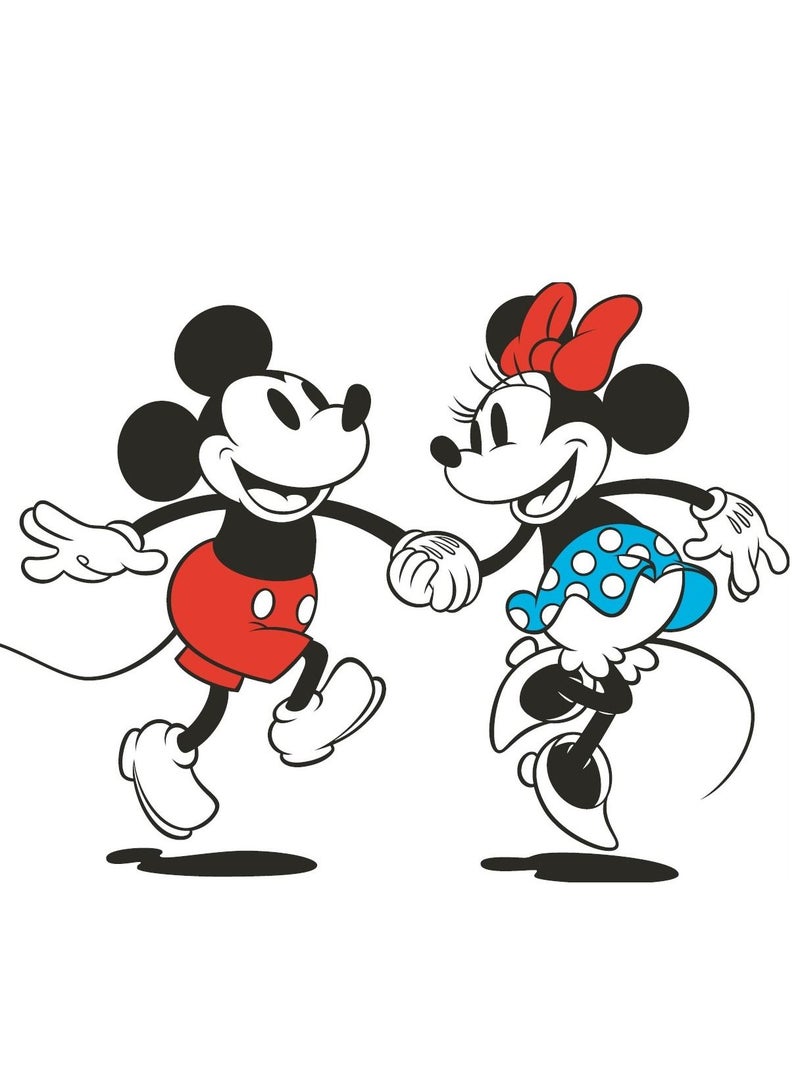 Disney "Official" Minnie Mouse Blue crystal Stud Earring in 18K Sterling Silver - Image 3