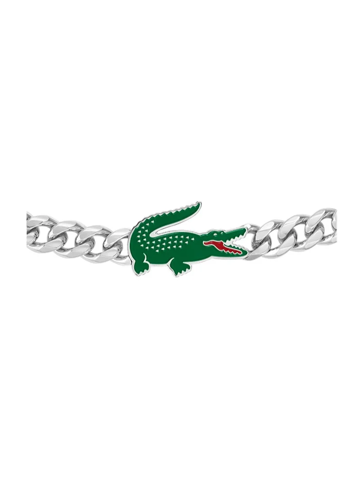 LACOSTE Lacoste Men's Silver Chain Bracelets - 2040226