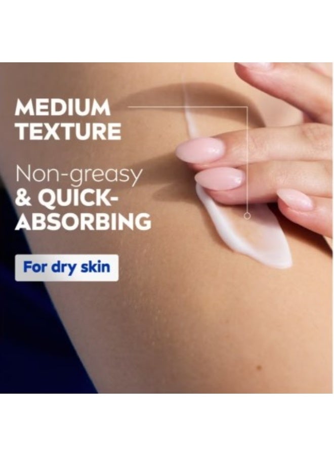 NIVEA Smooth Sensation Body Lotion 400ml With Shea Butter Deep Moisture Serum For Dry Skin - Image 2