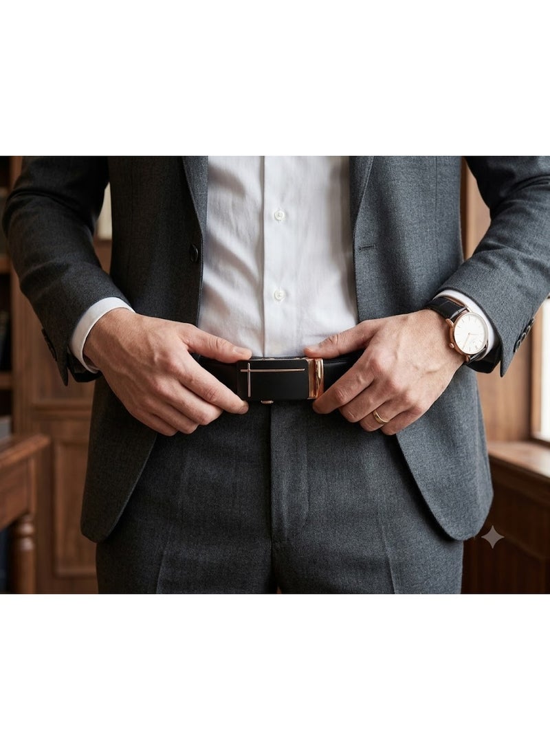 Imported exquisite men's belt buckle, made of durable, high-quality metal, can be attached and removed with all types of belts - Image 3