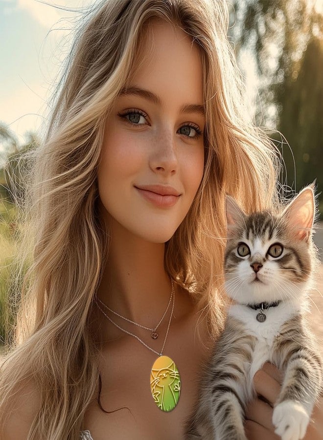 CHGCRAFT 4Pcs Pet Pattern Graphics Polymer Clay Texture Sheet Cats and Dogs Rubber Clay Texture Mat for Polymer Clay Making Earrings Jewelry DIY Crafts 4 × 2.6 in - Image 5