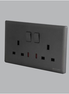 BRILLANT 5pcs 13A Power Plug Grey Brilliant Light  - Image 4