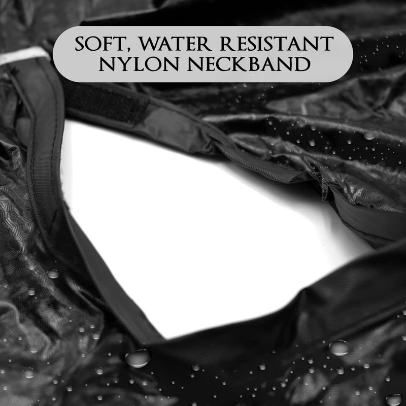 Betty Dain Hair Stylist Shampoo Cape, Waterproof and Stain Resistant Vinyl, Soft Nylon Neckband, Classic Black Color Design, Touch-and-close Fastener, 36 x 54 inches, Black - Image 5