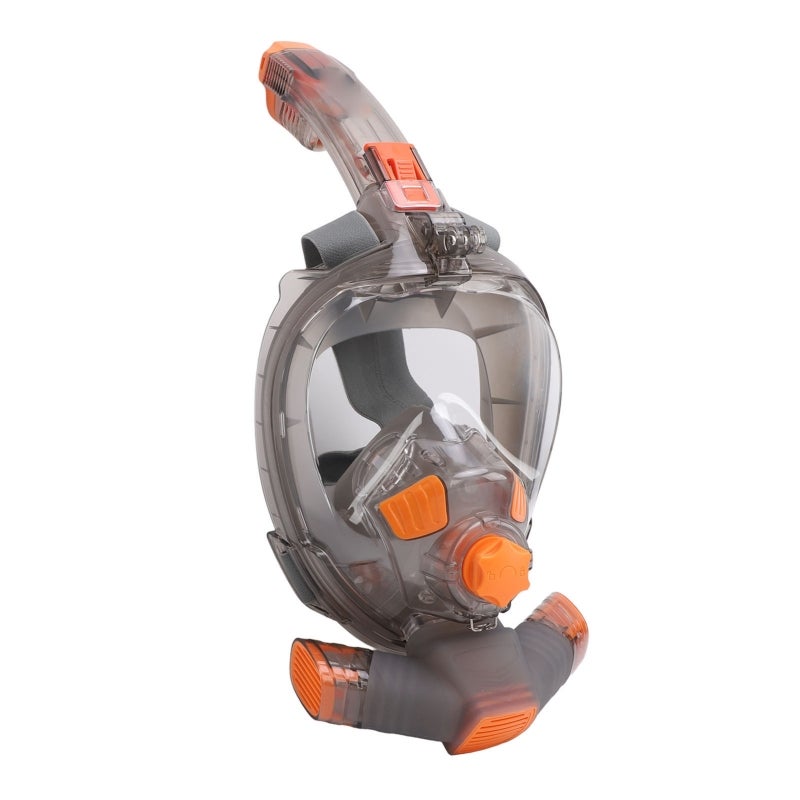 SMACO Full Face Snorkel Goggles L/XL 180 Degree Panoramic View Snorkel Mask - Anti Fog Technology Diving Mask for Underwater Exploration - Image 5