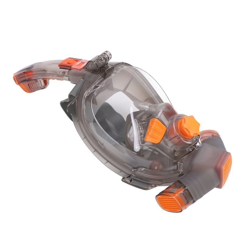 SMACO Full Face Snorkel Goggles L/XL 180 Degree Panoramic View Snorkel Mask - Anti Fog Technology Diving Mask for Underwater Exploration - Image 2