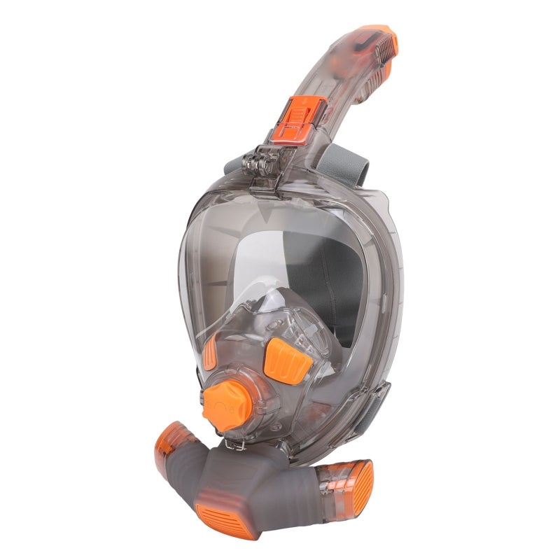 SMACO Full Face Snorkel Goggles L/XL 180 Degree Panoramic View Snorkel Mask - Anti Fog Technology Diving Mask for Underwater Exploration - Image 4