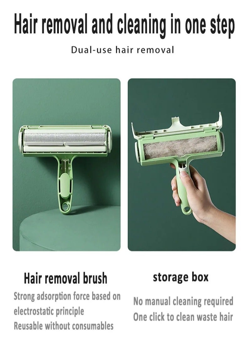 Pet Hair Remover Roller Lint Brush, 2-Way Dog and Cat Comb Tool, Convenient for Cleaning Pet Fur from Home Furniture, Sofa, and Carpet  - Image 5