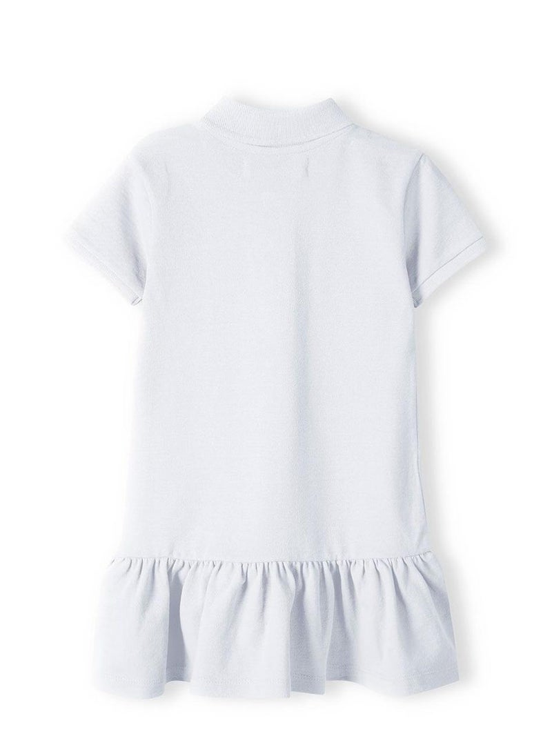 MINOTI White Polo Dress - Image 3