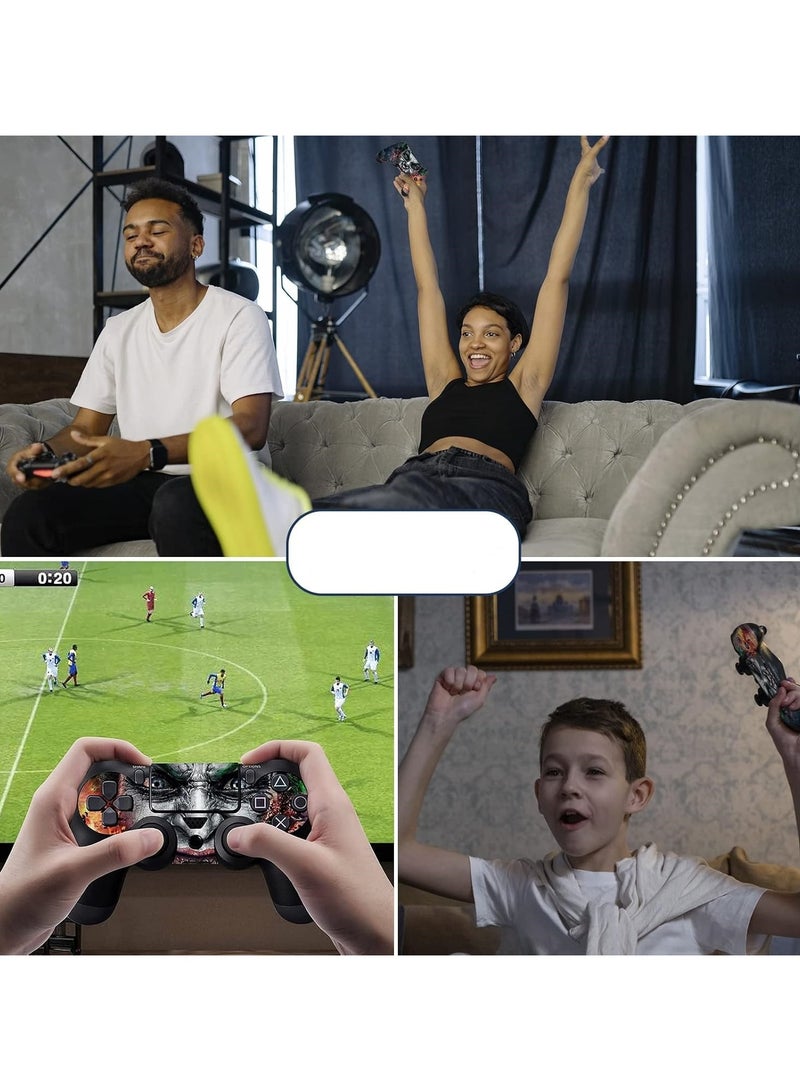 PEI  AN ملصقات PS4 / ملصقات تحكم PS4 بهلوانية - ملصقات جلدية لجهاز التحكم - جهاز تحكم بهلواني لجهاز PS4 سوني - Image 5