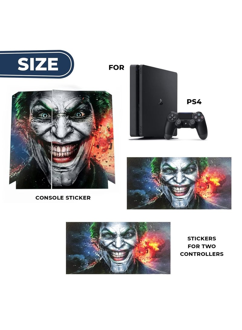 PEI  AN ملصقات PS4 / ملصقات تحكم PS4 بهلوانية - ملصقات جلدية لجهاز التحكم - جهاز تحكم بهلواني لجهاز PS4 سوني - Image 2