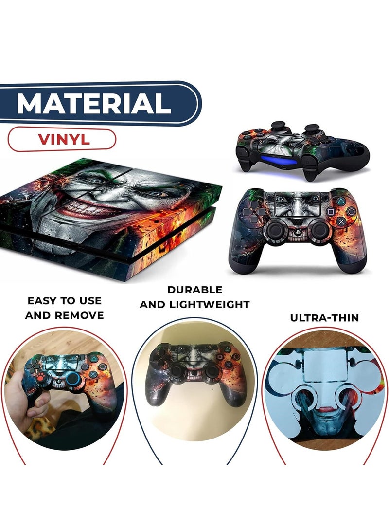 PEI  AN ملصقات PS4 / ملصقات تحكم PS4 بهلوانية - ملصقات جلدية لجهاز التحكم - جهاز تحكم بهلواني لجهاز PS4 سوني - Image 3