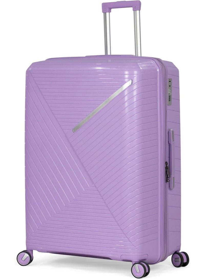 3-Piece Travel Luggage Set with Wheels, Durable Polypropylene Hard Shell Suitcases for Long and Short Trips, Lightweight and Strong Design - Image 2