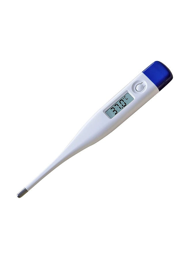 Digital Body Thermometer for All Ages - Accurate and Reliable for Adults, Kids, Babies, and Seniors - Perfect for Home and Family Use (Blue) - Image 1