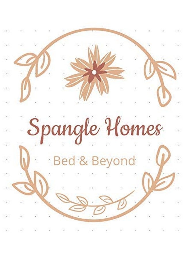 SpangleHomes 300 TC 100% Soft Glace Cotton Elastic Fitted Single Bed Bedsheet with 1 Large Pillow Cover (Single Bed 36 X72X6 inches, Beige Green Triangle) - Image 4