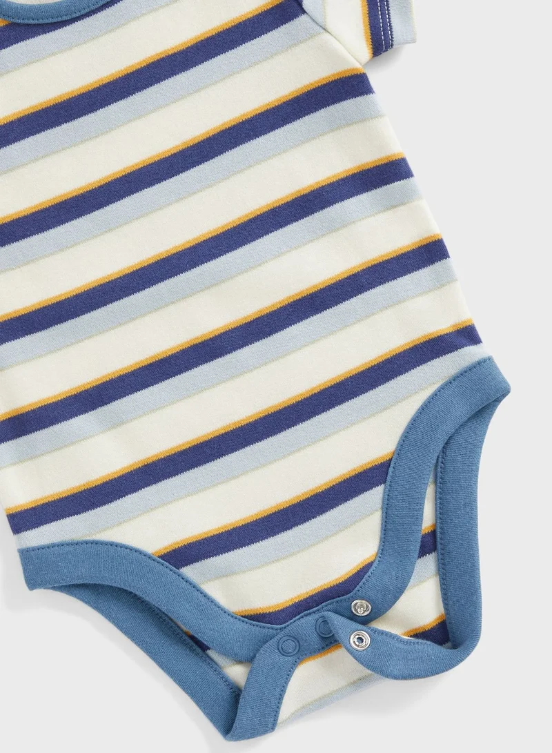 mothercare Safari Fun Bibshorts and Bodysuit Set