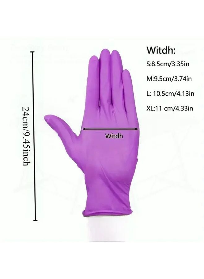 20 Pack Black Nitrile Gloves Reusable Waterproof Thickened ABS Material for Kitchen Cleaning - Image 5