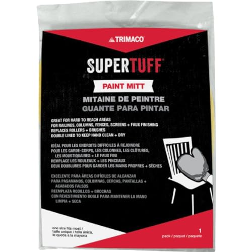 Trimaco SuperTuff Painter's Mitt with thumb , White|whites - 10901 - Image 4