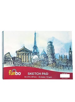 Funbo Acrylic Paint Kit With A4 Sketch Pad  - Image 3