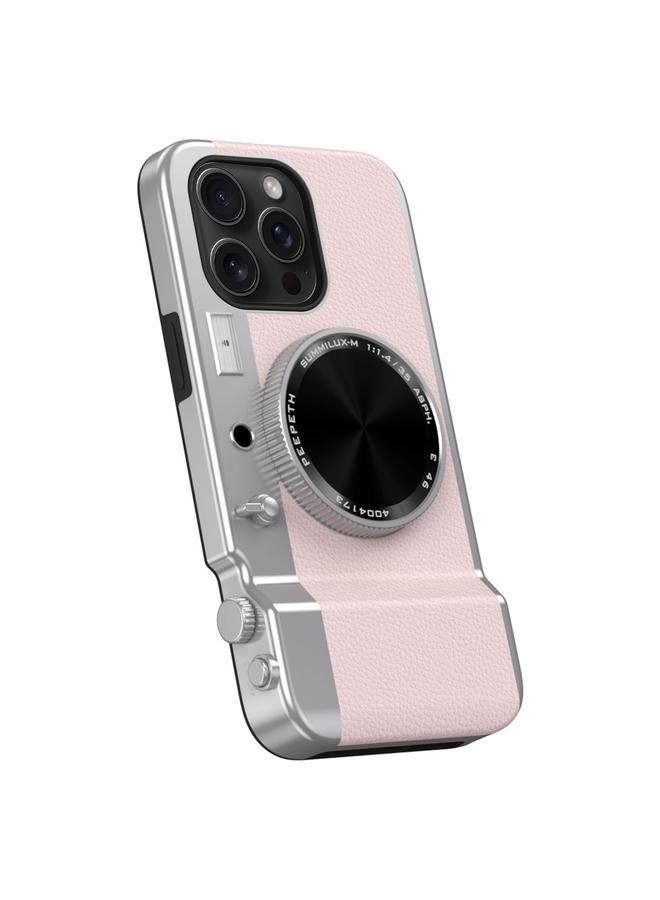 اس-توب جراب لهاتف iPhone 13 Pro Max 3D Retro Bluetooth Camera Magsafe Mirror جراب هاتف - Image 1