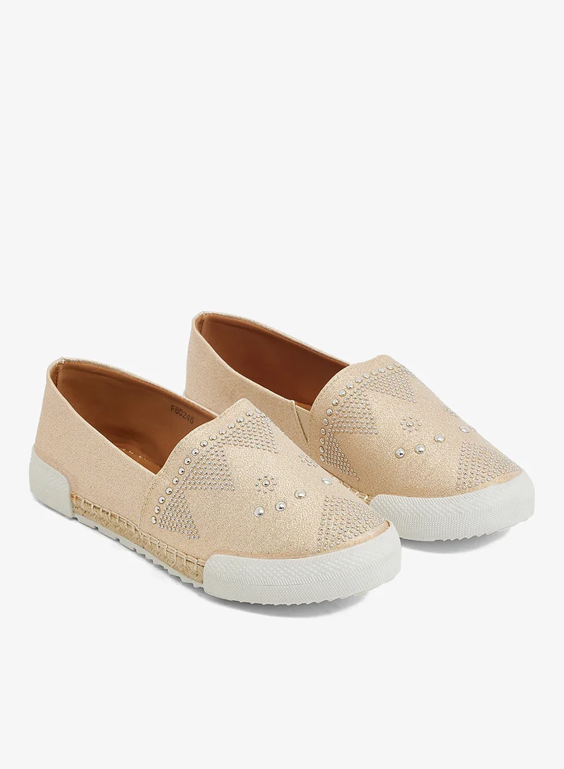 Savannah Collection  Studded Espadrille for Women | Best Price UAE