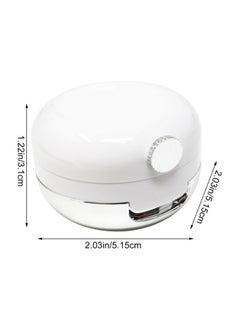 Yueton yueton 2 Pack Empty Lips Balm Jars Portable Lip Mask Containers Lipstick Pot with Mirror and Silicone Lip Brush for Travel Home  - Image 2