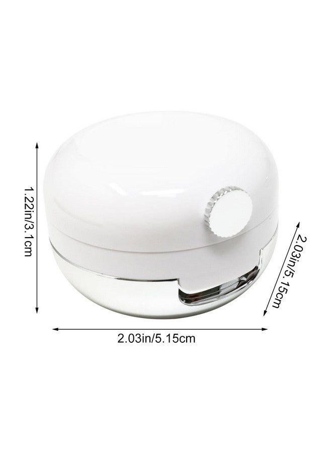 yueton 2 Pack Empty Lips Balm Jars Portable Lip Mask Containers Lipstick Pot with Mirror and Silicone Lip Brush for Travel Home - Image 2